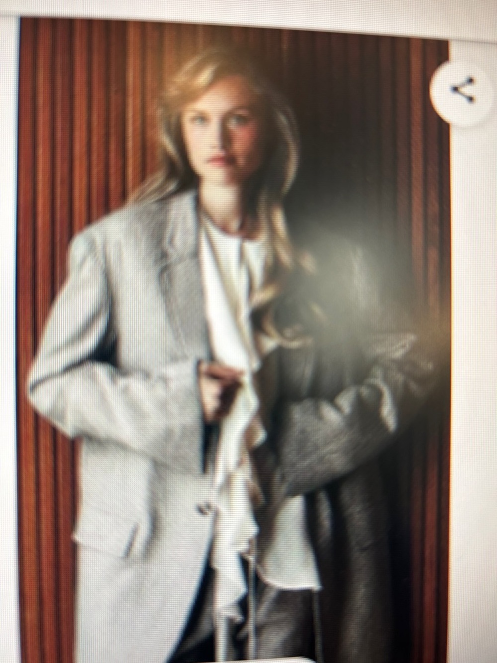 Anthropologie Women’s Gray Blazer - Tailored Notch Lapel Sport Coat
